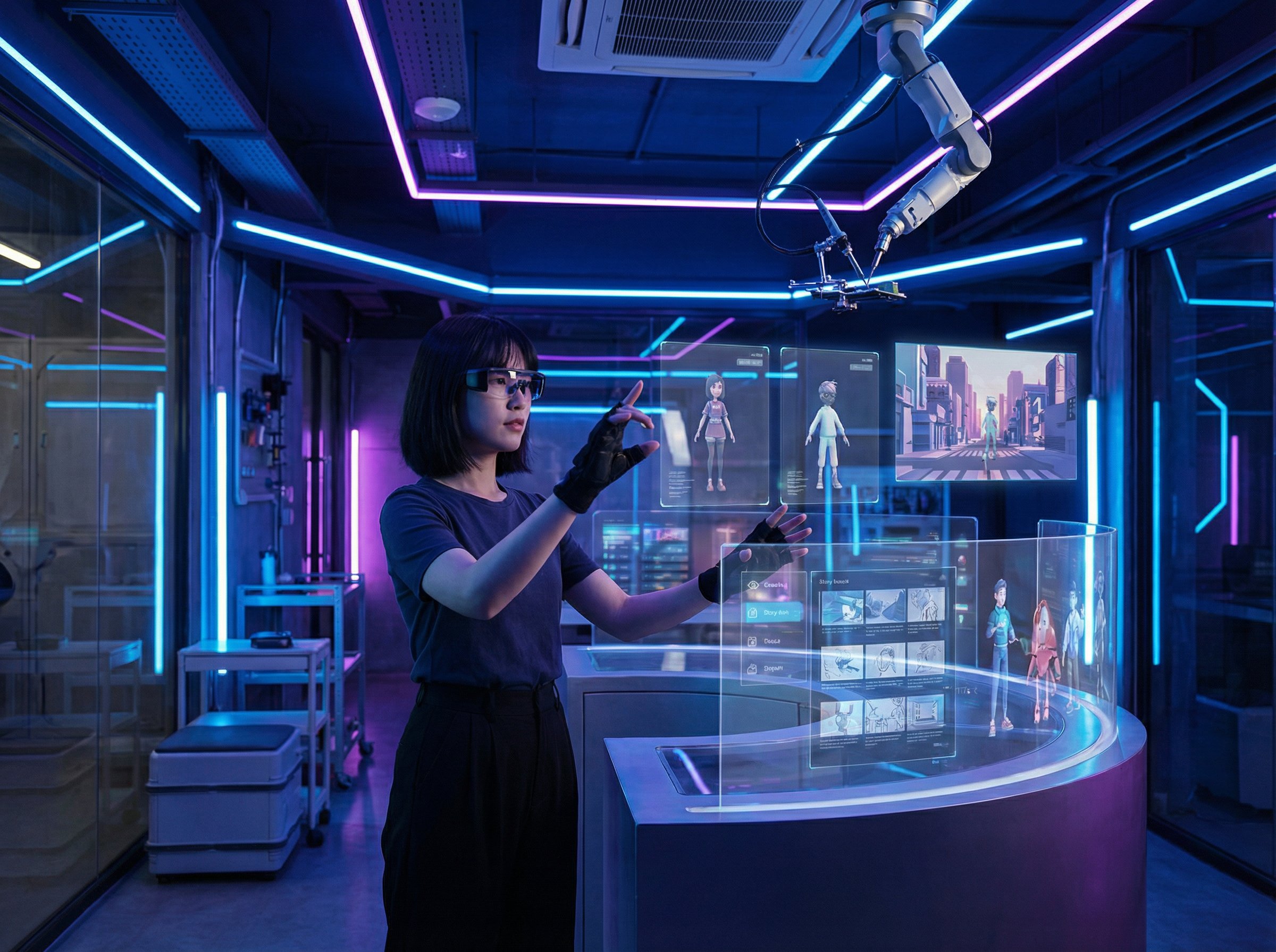 抖阴AI赋能动漫创作